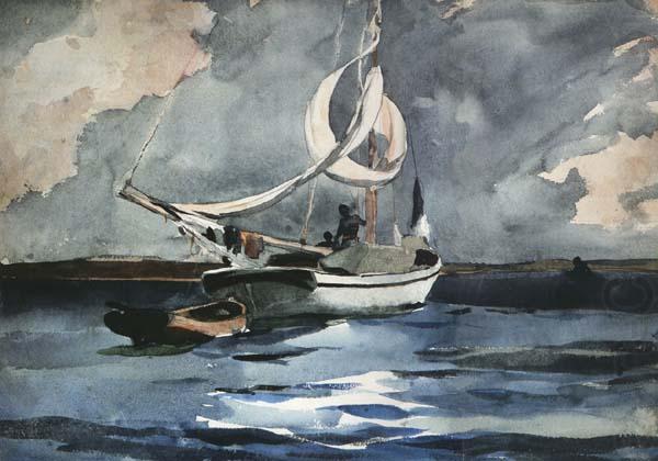 Sloop Nassau (mk44), Winslow Homer